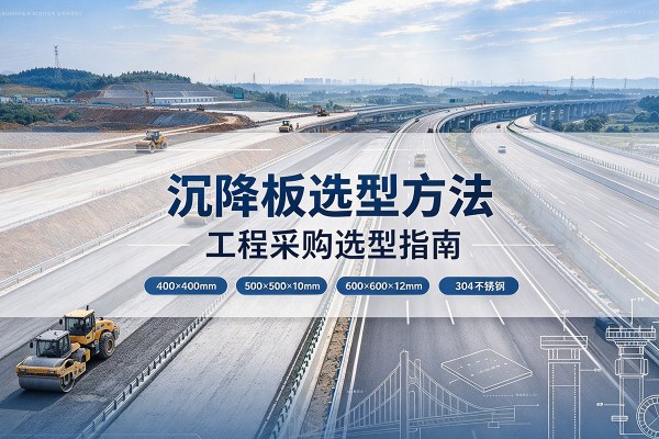 二七沉降板选择方法