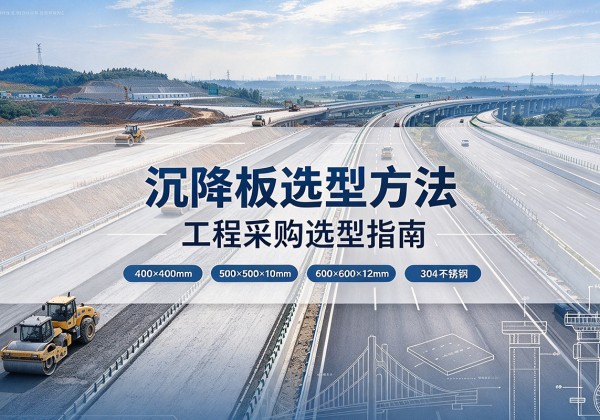 二七沉降板选择方法